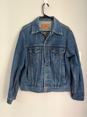 Vintage 80s Levi's Type 3 Denim Jacket 70506 0216 Made in  Canada Sz 42 E072